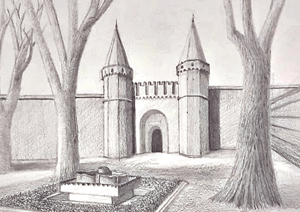 Рисунок карандашом Стамбул – альбом для эскизов, 148х210 мм